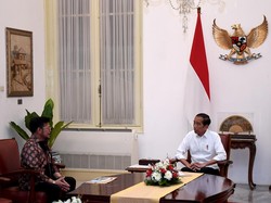 Bertemu Jokowi, Syahrul Yasin Limpo Pamer Kinerja Pertanian Moncer