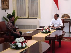 Isi Pertemuan Syahrul Yasin Limpo dan Jokowi di Istana Kemarin
