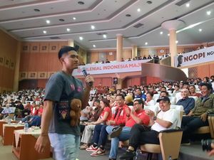 Kaesang Ajak Milenial Bandung Jangan Golput