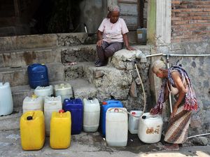 Kemarau, Krisis Air Bersih Landa Lereng Gunung Menoreh