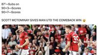 Meme McTominay Bawa MU Menang Dramatis, Emang Boleh Se-comeback Ini