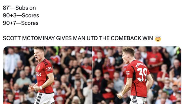 Meme McTominay Bawa MU Menang Dramatis, Emang Boleh Se-comeback Ini