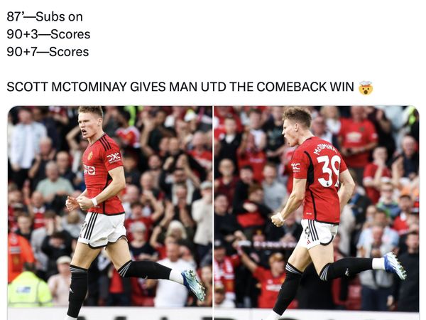 Meme McTominay Bawa MU Menang Dramatis, Emang Boleh Se-comeback Ini