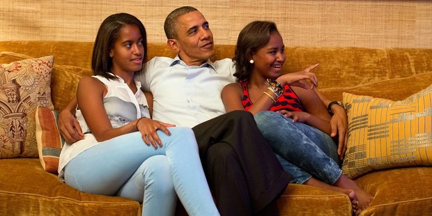 Nasehat Barack Obama untuk Kedua Putrinya/Foto: Getty Images