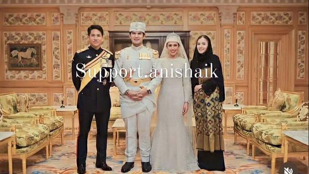 Pangeran Mateen dan Anisha Rosnah