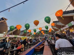 Sensasi Wisata 9 Negara di Pasar Senggol Bekasi Sensasi Wisata 9 Negara di Pasar Senggol Bekasi