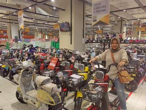 Transmart Full Day Sale! Sepeda Listrik Diskon Rp 1,39 Juta, Besok Harga Naik