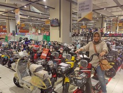 Transmart Full Day Sale! Sepeda Listrik Diskon Rp 1,39 Juta, Besok Harga Naik