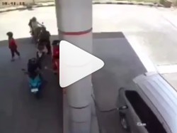 Viral Mobil Melaju Saat Selang BBM Tertancap di Bodi, Mesin SPBU Roboh