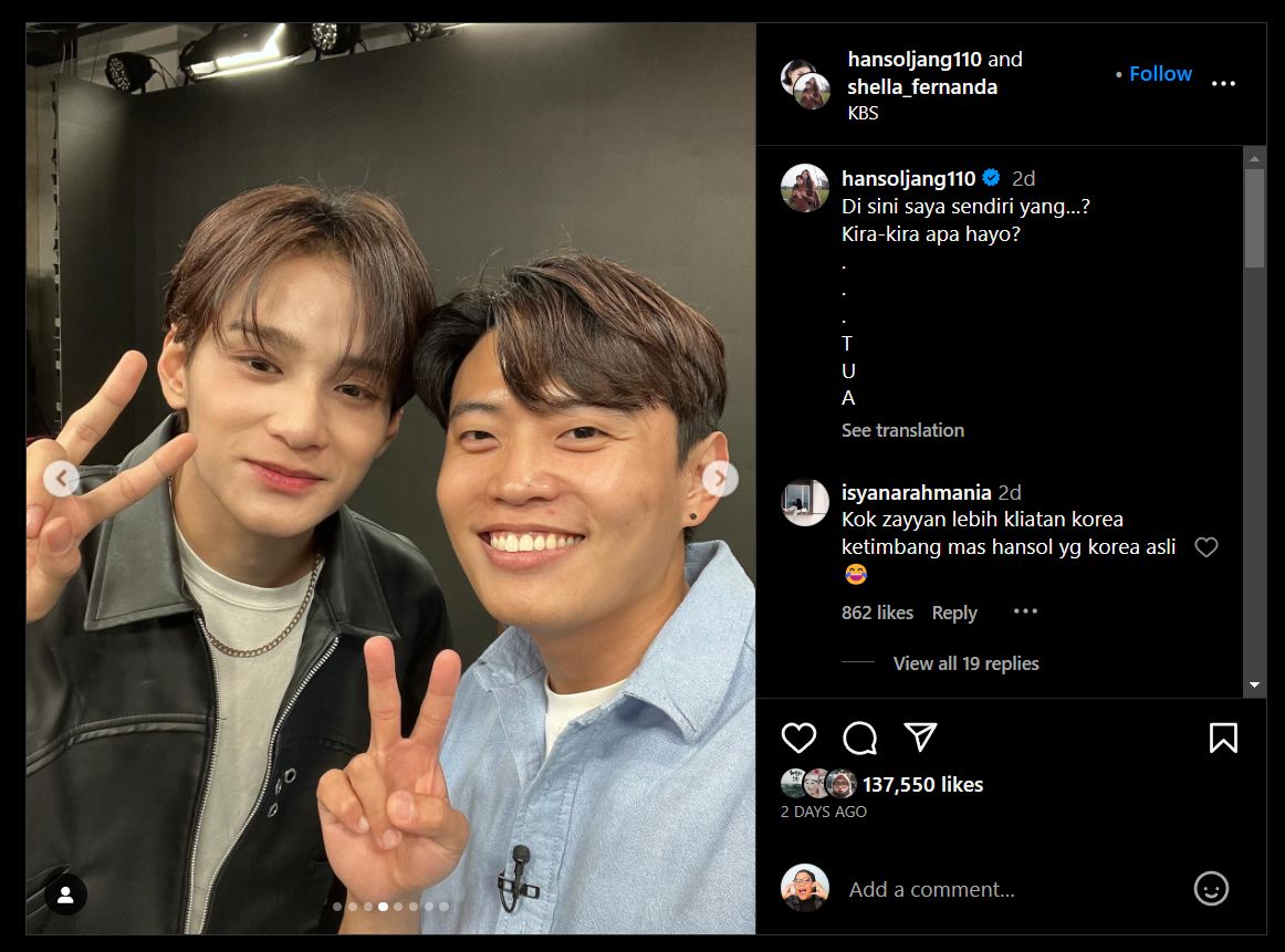 Zayyan dan Hansol