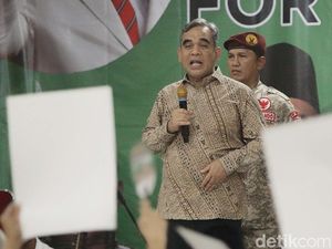 Ahmad Muzani Hadiri Deklarasi Perisai Prabowo