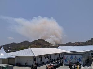 Kebakaran di Bukit Dekat Sirkuit Mandalika Padam, Polisi Ungkap Penyebabnya Kebakaran di Bukit Dekat Sirkuit Mandalika Padam, Polisi Ungkap Penyebabnya