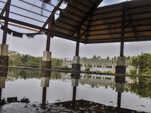 Potret Gedung KSPN Tanjung Lesung yang Terbengkalai