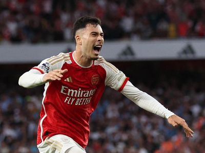 Gol Martinelli Menangkan Arsenal Atas Man City