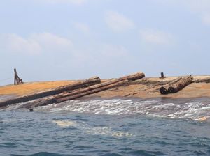 DPRD Bone Desak Kontraktor Diganti Imbas Kayu Ulin Bola Soba Tenggelam