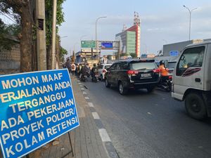 Proyek Polder TB Simatupang Sampai 15 Desember, Warga Diimbau Cari Jalan Lain