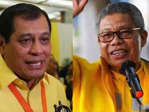 Manuver Nurdin Halid Geser Taufan Pawe dari 01 Caleg Golkar Dapil Sulsel 2