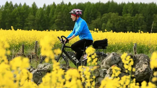 Potret Nenek 85 Tahun Bersepeda 1.600 Km untuk Kenang Anaknya