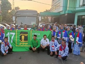 PPP Kabupaten Bogor Berangkatkan 19 Orang Pemenang Hadiah Umrah