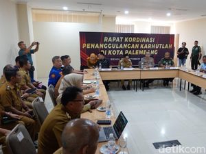 Pemkot-Polisi Pelototi 4 Kecamatan Rawan Karhutla di Palembang