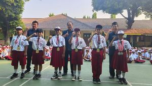 Daebak! SDN Menteng 02 Jakpus Raih 5 Emas di Taekwondo KASAL CUP
