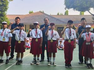 Daebak! SDN Menteng 02 Jakpus Raih 5 Emas di Taekwondo KASAL CUP