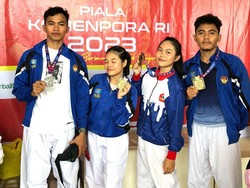 Tim Karate Universitas Ini Gemilang di OKC Piala Kemenpora 2023