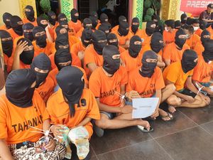 67 Pelaku Kriminal-Narkoba Ditangkap di Belawan dalam 2 Minggu