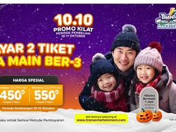 Promo 10.10 Trans Snow World Makassar, Main Salju Tanpa Nguras Kantong!