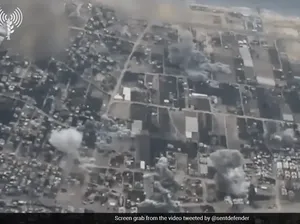 Rekaman Drone Israel Klaim Serang Persembunyian Hamas di Gaza