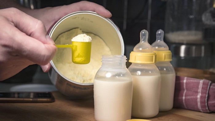 Ilustrasi Susu Formula