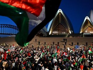 Ribuan Orang Ikut Demo Pro-Palestina di Sydney Ribuan Orang Ikut Demo Pro-Palestina di Sydney