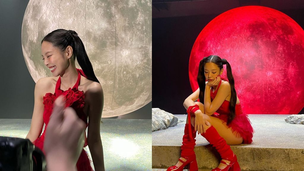Jennie BLACKPINK di balik layar MV You and Me