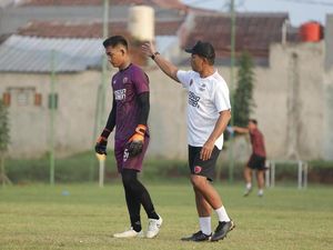 Reza Arya Ucapkan Salam Perpisahan ke Pelatih Kiper PSM Makassar