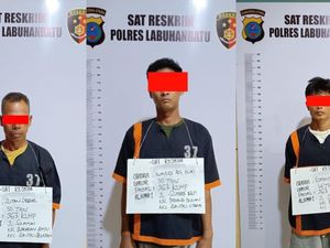 Komplotan Maling Kerbau di Labuhanbatu Ditangkap, Otak Pelaku Diburu