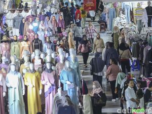 Kondisi Terkini Pasar Tanah Abang PascaTikTok Shop Ditutup