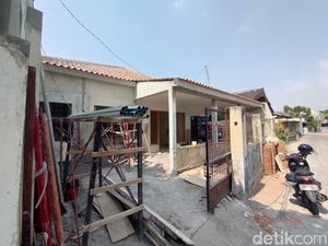 Penampakan Galian Septic Tank Lokasi Penemuan Kerangka Manusia di Bantul