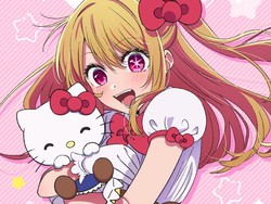 Oshi no Ko Kolaborasi Bareng Hello Kitty