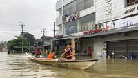Myanmar Dilanda Banjir, Belasan Ribu Orang Mengungsi