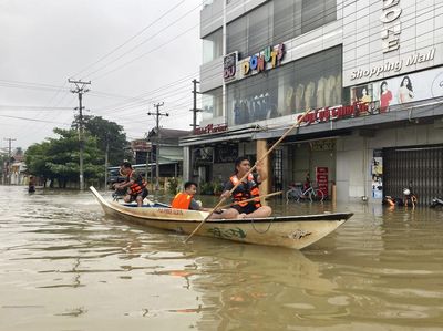 Myanmar Dilanda Banjir, Belasan Ribu Orang Mengungsi