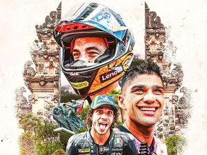 Dear MotoGP, Balapannya di Lombok, tapi Posternya kok Gapura Bali?