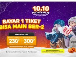 Promo 10.10! Nikmati Pengalaman Main Salju ala Eropa di Trans Snow World Bintaro
