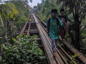 Potret Jalur KA Rangkasbitung-Labuan yang Tak Kunjung Direaktivasi