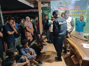 8 Remaja Ditangkap Saat Mau Tawuran di Medan, Dipicu Saling Ejek Soal Wanita