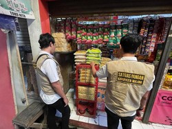 Satgas Pangan Polres Malang Sidak Pasar Cegah Penimbunan