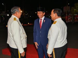 Cerita di Balik Momen Akrab Penuh Tawa SBY, Jokowi dan Prabowo