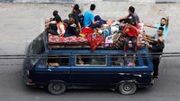 Warga Gaza Ngungsi Imbas Perang Hamas vs Israel