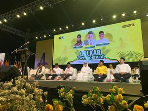 Airlangga Hadiri Golkar Bersalawat di Bandung Bersama Gus Miftah