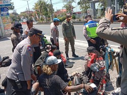 10 Anak Jalanan Dipulangkan, 4 Vespa Gembel Disita