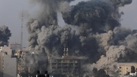 Asap Hitam Mengepung Gaza Saat Israel Kembali Luncurkan Serangan